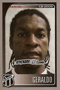 Cromo Geraldo - Campeonato Brasileiro 2009 - Panini