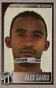 Cromo Alex Gaibu - Campeonato Brasileiro 2009 n. 432 - Panini