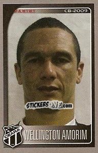Cromo Wellington Amorim - Campeonato Brasileiro 2009 n. 434 - Panini