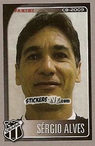 Figurina Sérgio Alves - Campeonato Brasileiro 2009 - Panini