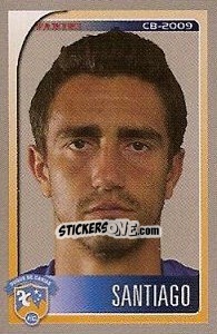 Sticker Santiago - Campeonato Brasileiro 2009 n. 442 - Panini
