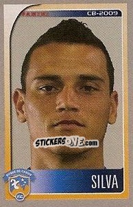 Sticker Silva - Campeonato Brasileiro 2009 - Panini