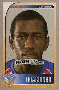 Figurina Thiaguinho - Campeonato Brasileiro 2009 n. 445 - Panini
