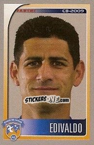 Figurina Edivaldo - Campeonato Brasileiro 2009 - Panini