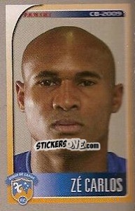 Sticker Zé Carlos - Campeonato Brasileiro 2009 n. 450 - Panini