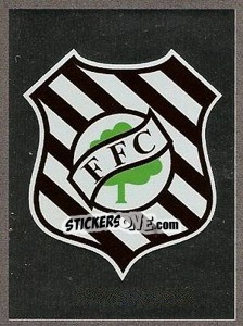 Figurina Escudo do Figueirense - Campeonato Brasileiro 2009 - Panini