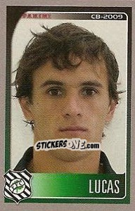 Sticker Lucas - Campeonato Brasileiro 2009 - Panini