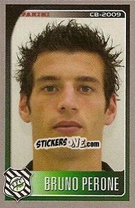 Cromo Bruno Perone - Campeonato Brasileiro 2009 - Panini