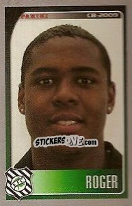 Sticker Roger - Campeonato Brasileiro 2009 n. 458 - Panini