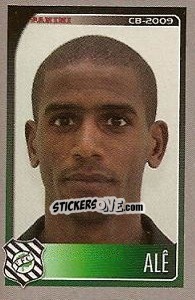 Cromo Alê - Campeonato Brasileiro 2009 - Panini