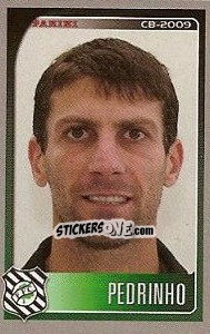 Cromo Pedrinho - Campeonato Brasileiro 2009 - Panini