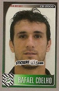 Cromo Rafael Coelho - Campeonato Brasileiro 2009 - Panini