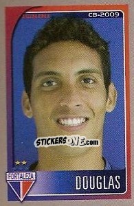 Sticker Douglas - Campeonato Brasileiro 2009 - Panini