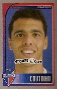 Sticker Coutinho - Campeonato Brasileiro 2009 - Panini