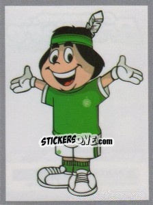 Sticker Mascote do Guarani - Campeonato Brasileiro 2009 - Panini
