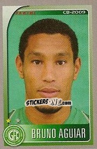 Figurina Bruno Aguiar - Campeonato Brasileiro 2009 - Panini