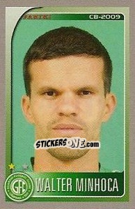 Sticker Walter Minhoca - Campeonato Brasileiro 2009 - Panini