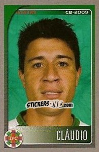 Figurina Cláudio Roberto - Campeonato Brasileiro 2009 - Panini