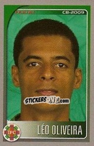 Sticker Léo Oliveira - Campeonato Brasileiro 2009 n. 498 - Panini