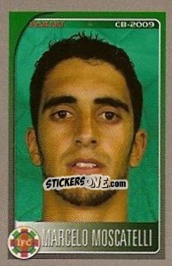 Figurina Marcelo Moscatelli - Campeonato Brasileiro 2009 - Panini