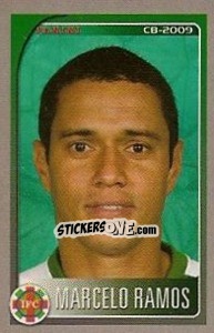 Sticker Marcelo Ramos - Campeonato Brasileiro 2009 - Panini