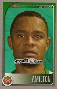 Sticker Amílton - Campeonato Brasileiro 2009 - Panini