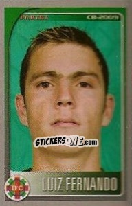 Sticker Luiz Fernando - Campeonato Brasileiro 2009 - Panini