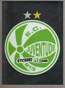 Sticker Escudo do Juventude - Campeonato Brasileiro 2009 - Panini