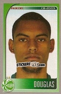 Sticker Douglas - Campeonato Brasileiro 2009 - Panini