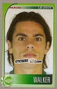 Figurina Walker - Campeonato Brasileiro 2009 - Panini