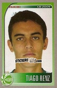 Figurina Tiago Renz - Campeonato Brasileiro 2009 - Panini