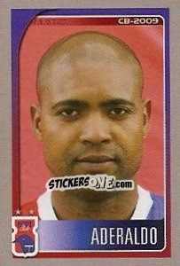 Sticker Aderaldo - Campeonato Brasileiro 2009 - Panini