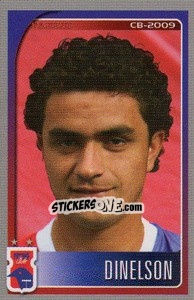 Sticker Dinélson - Campeonato Brasileiro 2009 n. 528 - Panini
