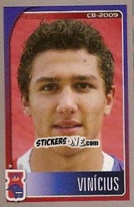 Sticker Vinicius - Campeonato Brasileiro 2009 n. 529 - Panini