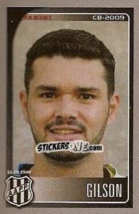 Sticker Gilson - Campeonato Brasileiro 2009 - Panini