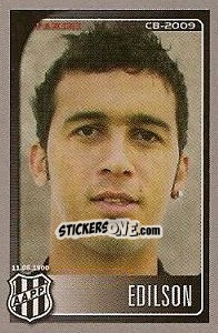 Sticker Edilson - Campeonato Brasileiro 2009 - Panini