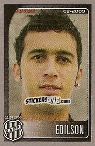 Figurina Edilson - Campeonato Brasileiro 2009 - Panini