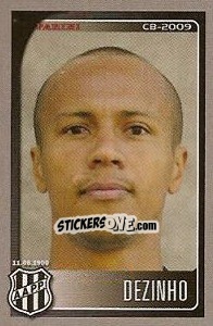 Figurina Dezinho - Campeonato Brasileiro 2009 - Panini