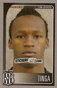 Sticker Tinga - Campeonato Brasileiro 2009 n. 544 - Panini