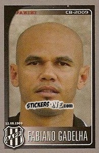 Cromo Fabiano Gadelha - Campeonato Brasileiro 2009 n. 545 - Panini