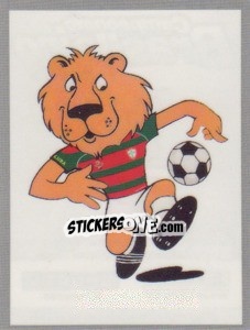 Sticker Mascote do Portuguesa - Campeonato Brasileiro 2009 n. 550 - Panini