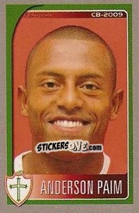 Cromo Anderson Paim - Campeonato Brasileiro 2009 - Panini