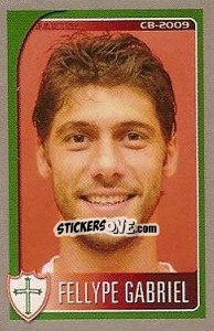 Sticker Fellype Gabriel - Campeonato Brasileiro 2009 n. 559 - Panini