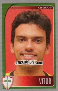 Sticker Vitor - Campeonato Brasileiro 2009 - Panini