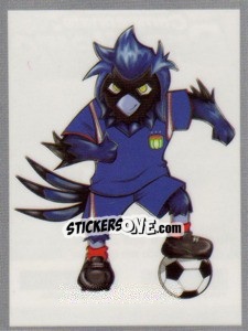 Sticker Mascote do São Caetano - Campeonato Brasileiro 2009 n. 564 - Panini
