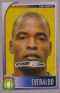 Sticker Everaldo - Campeonato Brasileiro 2009 - Panini