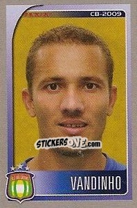 Sticker Vandinho - Campeonato Brasileiro 2009 n. 574 - Panini