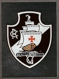 Sticker Escudo do Vasco - Campeonato Brasileiro 2009 n. 577 - Panini