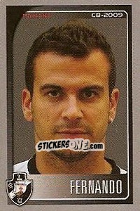 Sticker Fernando - Campeonato Brasileiro 2009 n. 581 - Panini