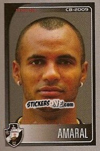 Figurina Amaral - Campeonato Brasileiro 2009 - Panini